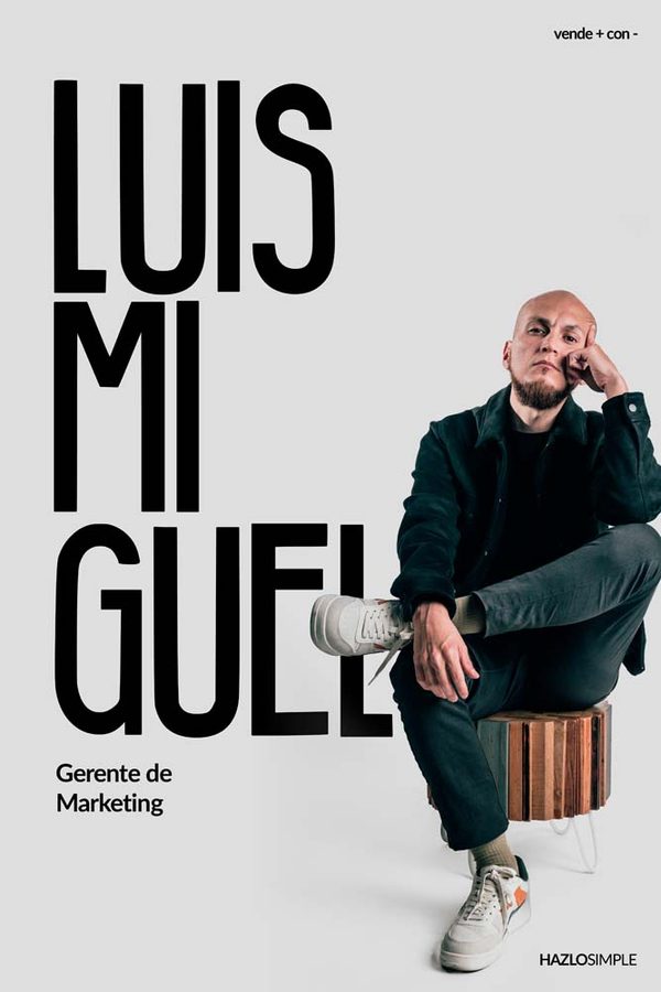 Luis Miguel, Gerente de Marketing
