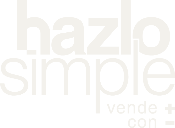 Hazlo Simple — vende + con –