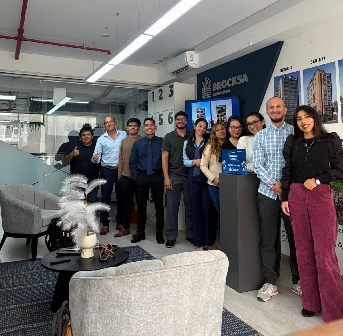 Equipo comercial · Brocksa