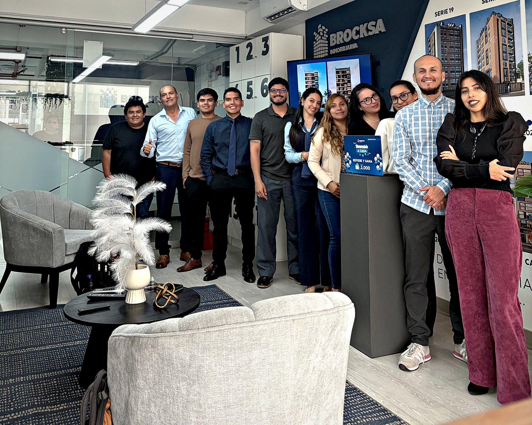 Equipo comercial · Brocksa